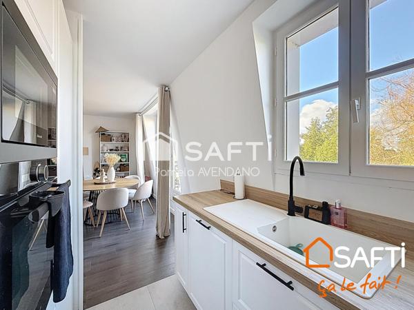 Appartement chaleureux de 54m² avec balcon