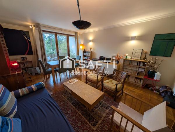 appartement familial de 90 m2 5 pièces 4 chambres, 1 box 1cave