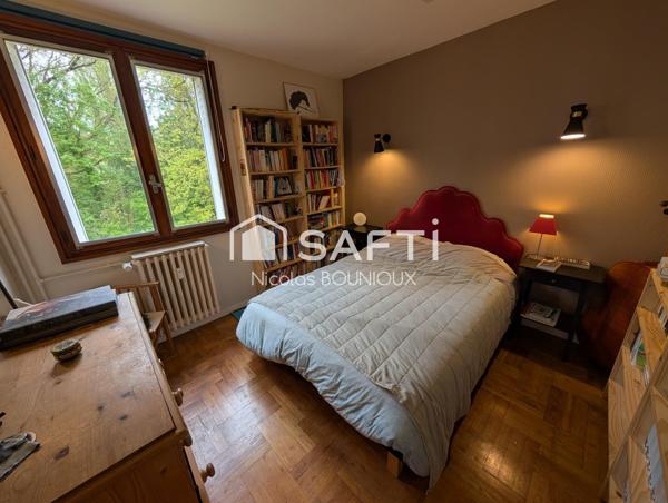 appartement familial de 90 m2 5 pièces 4 chambres, 1 box 1cave