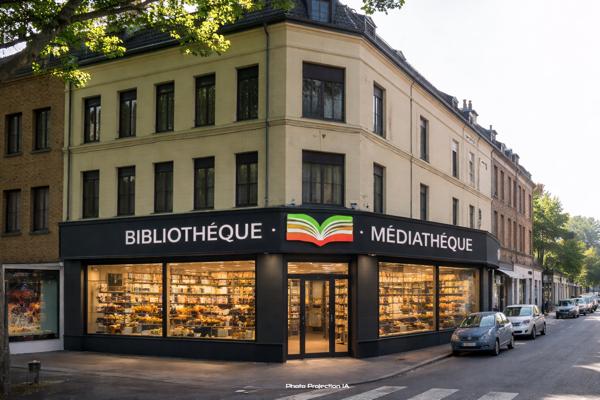 Lille (59000) Murs commerciaux immeuble d’angle - boulevard Victor Hugo à Lille.