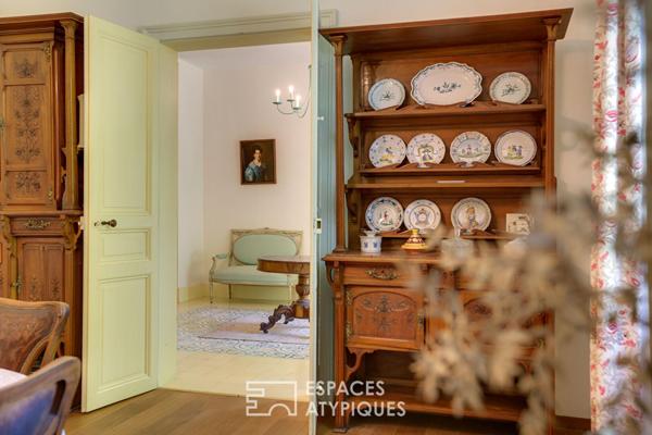 Maison de maître, dépendances et son parc arboré