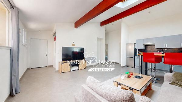 T3 lumineux de 73 m² avec 2 places