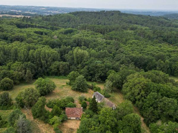 Maison ancienne - Gourdon EXCLUSIVITE - Belle Propriété de caractère typique dans un environnement préservé sur 2ha avec points d'eau