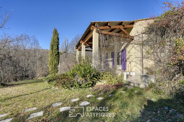 Maison rénovée dans son havre de paix