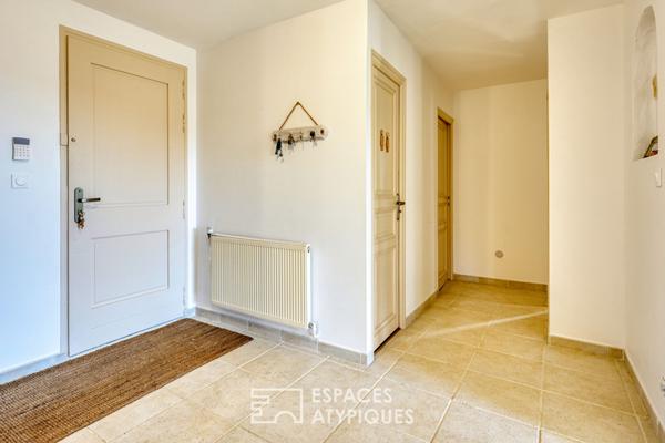 Maison rénovée dans son havre de paix