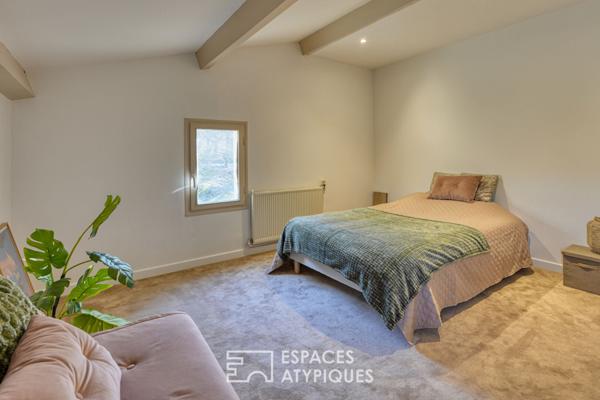 Maison rénovée dans son havre de paix