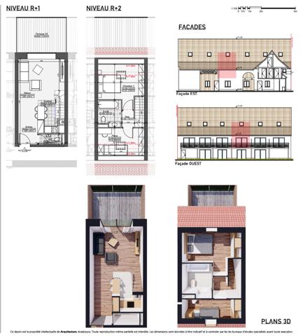 Appartement 3 pièces en duplex