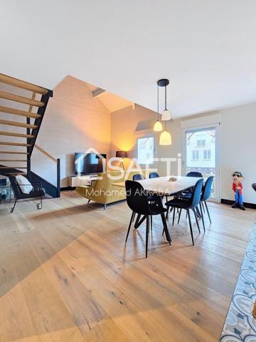 Magnifique duplex 5 pièces 112m2