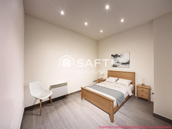 Appartement atypique 2 pièces
