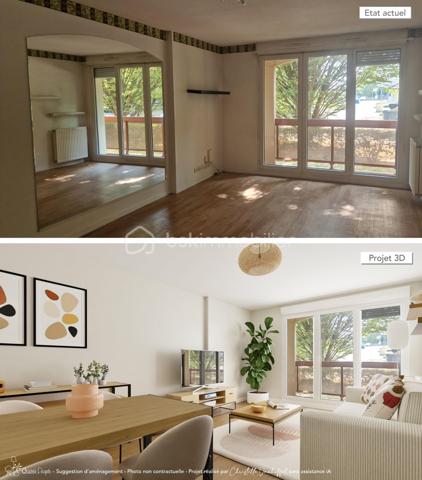 Appartement de 45,31 m²