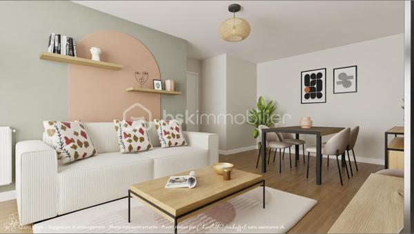 Appartement de 45,31 m²