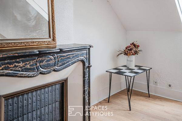 Appartement en dernier étage avec vue