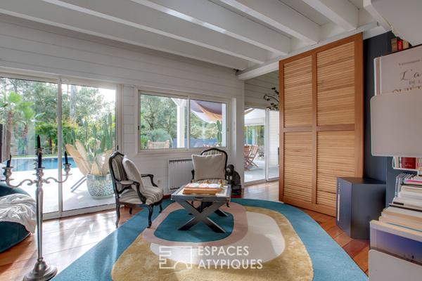 Elégance contemporaine au coeur d’un écrin boisé