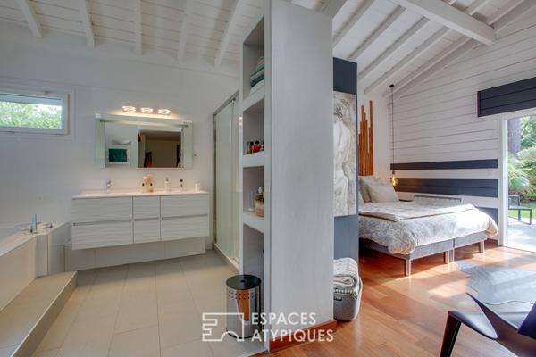 Elégance contemporaine au coeur d’un écrin boisé