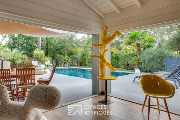 Elégance contemporaine au coeur d’un écrin boisé