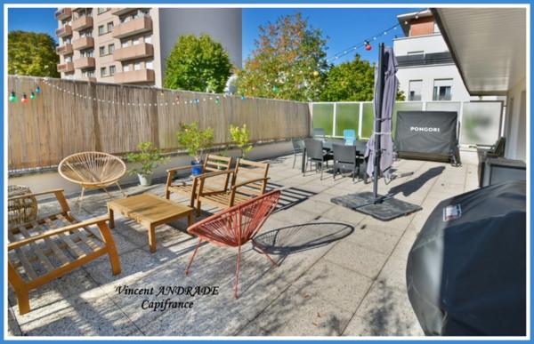 Appartement à vendre 3 pièces JUVISY SUR ORGE (91)- Terrasses de 71m²- parking