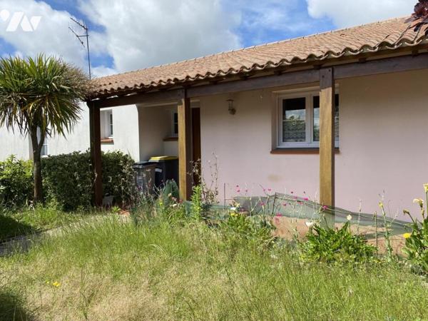 SOULLANS, maison centre bourg, 3 chambres, garage, terrain de 660m² env !