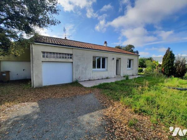 CHALLANS - Maison à 1,7 kms du centre ville avec 2 garages
