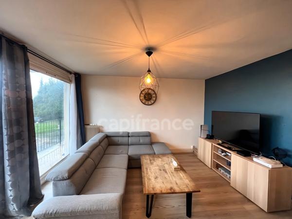 Appartement 3 pièces + balcon +garage