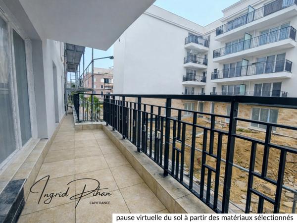 T2 - 43m2 + Balcon de 6m2 + Parking - BEZONS (95)