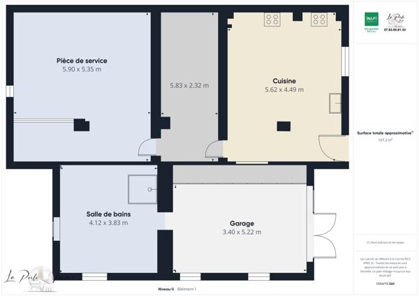 Villeneuve-les-Corbières (11360) Maison de Maître F6 de 460 m2 avec piscine et terrain de 1350 m2