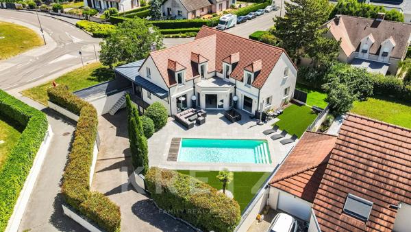 RARE  SUR SECTEUR PRISE - CONTEMPORAINE FAMILIALE AVEC PISCINE - AUX PORTES DE DIJON