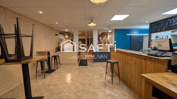 Idéal investisseur ! Immeuble de rapport de 4 logements et un restaurant