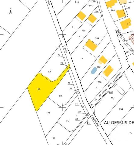 Terrain à vendre  1252 m2 BREUVERY SUR COOLE - 51