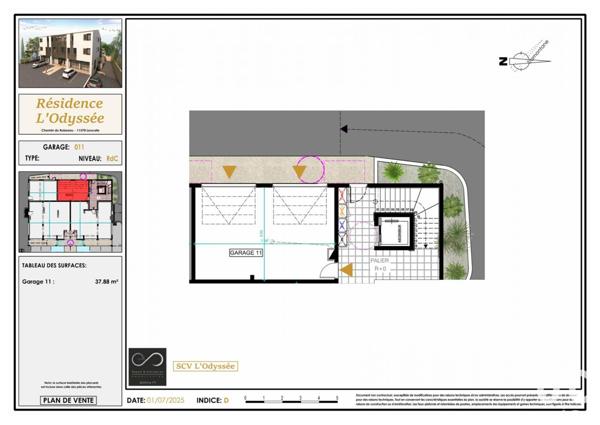 Parking à vendre 38 m² Leucate