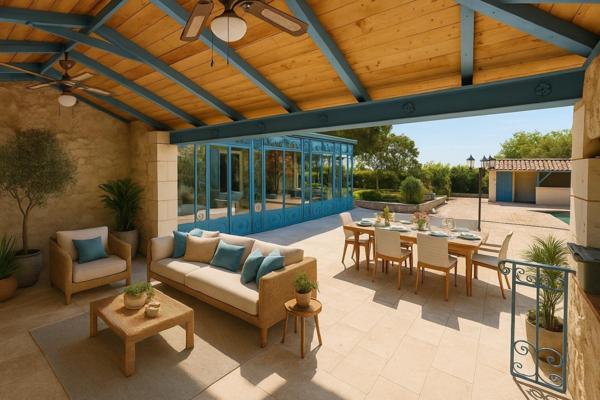 Belle villa dans un cadre verdoyant