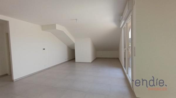 ROSENAU – Superbe appartement 3 pièces au dernier étage – 62,13 m² habitables et 91,48 m² au sol
