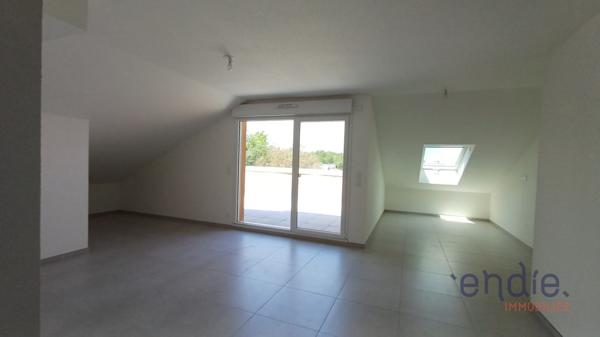 ROSENAU – Superbe appartement 3 pièces au dernier étage – 62,13 m² habitables et 91,48 m² au sol