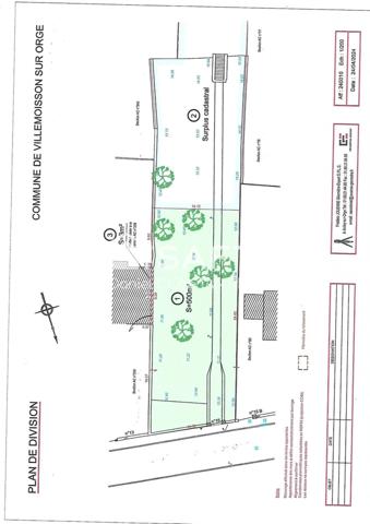 Terrain de 500 m² à bâtir en Lot Avant