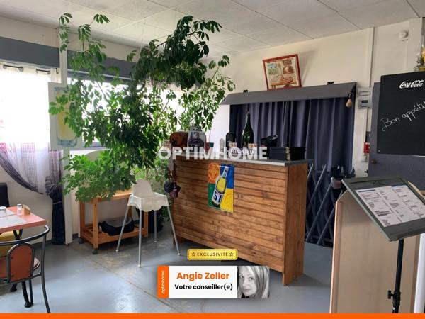 Murs et fonds de commerce - restaurant - salle de spectacle - appartement type 3 - atelier/garage - 450 m² - Saint-Pierre