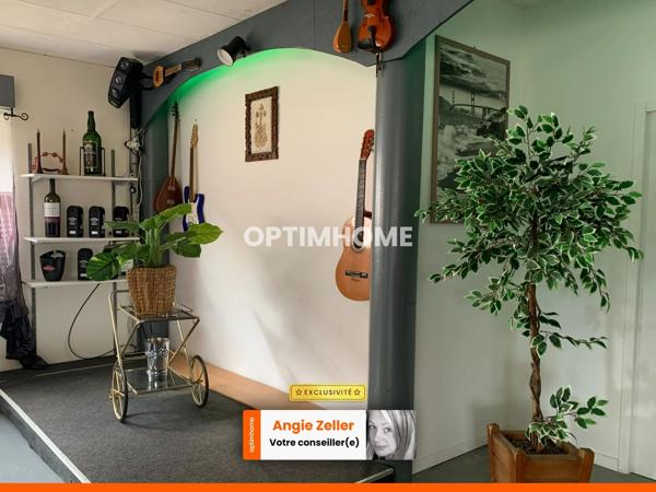 Murs et fonds de commerce - restaurant - salle de spectacle - appartement type 3 - atelier/garage - 450 m² - Saint-Pierre