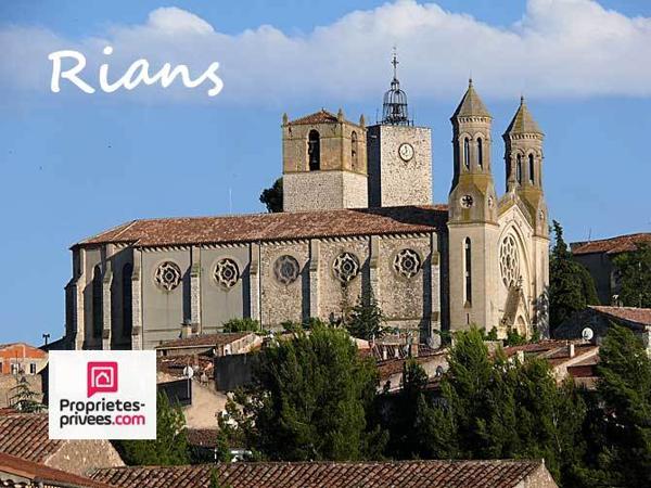 RIANS Appartement T2 2 -ème étage loué lumineux 45 m²