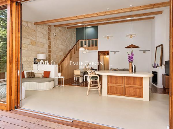 À vendre -  Maison - Bordeaux Saint Genès - Jardin - piscine - cave