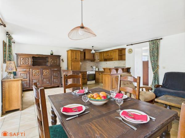 Corps de ferme avec vie de plain pied