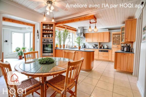 Dpt Mayenne (53), à vendre à 15 km de LAVAL Maison de caractère de 240 m² en granit avec parc paysager