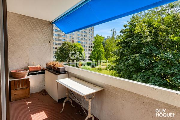4 PIÈCES AVEC LOGGIA - VUE DÉGAGÉE SUR JARDIN