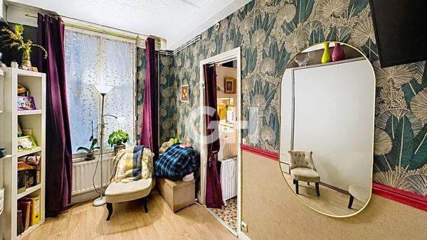 Appartement Paris 1 pièce(s) 18.53 m2