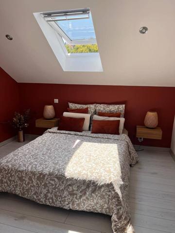 Appartement loft avec balcon et place de parking