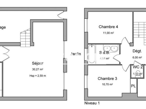 Location Maison 5 pièces 103.46 m² - 17 RUE DES VIOLETTES Narbonne 11100