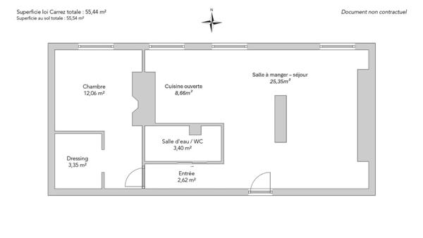 Appartement Paris 18 e - JULES JOFFRIN