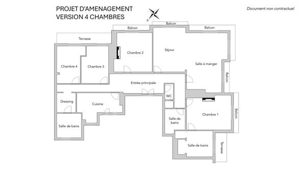 Appartement Paris 7e - CHAMP DE MARS