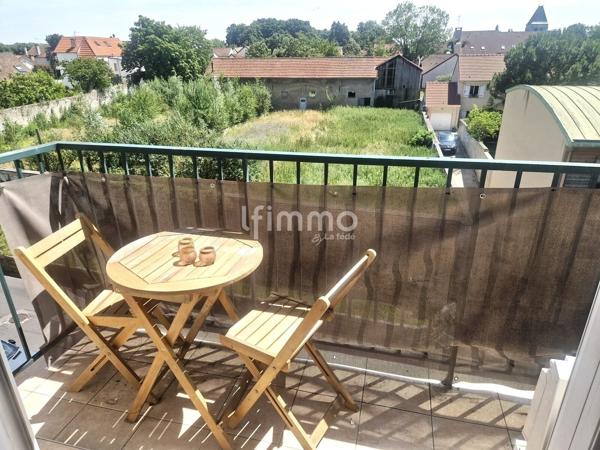 Charmant F3 de 61 m² avec balcon à Saint-Brice-sous-Forêt