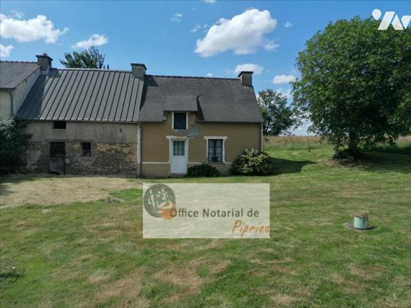 Maison en pierre à rénover avec terrain – Proche Pipriac et axe Rennes - Redon