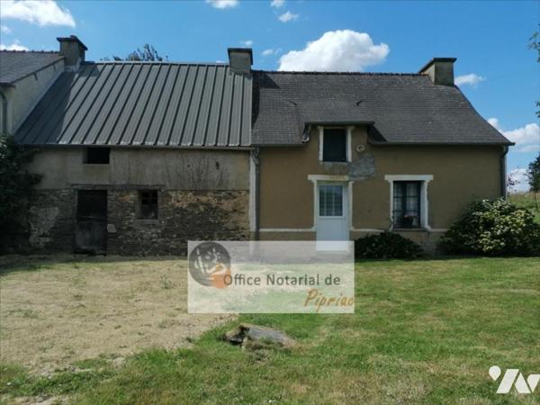 Maison en pierre à rénover avec terrain – Proche Pipriac et axe Rennes - Redon