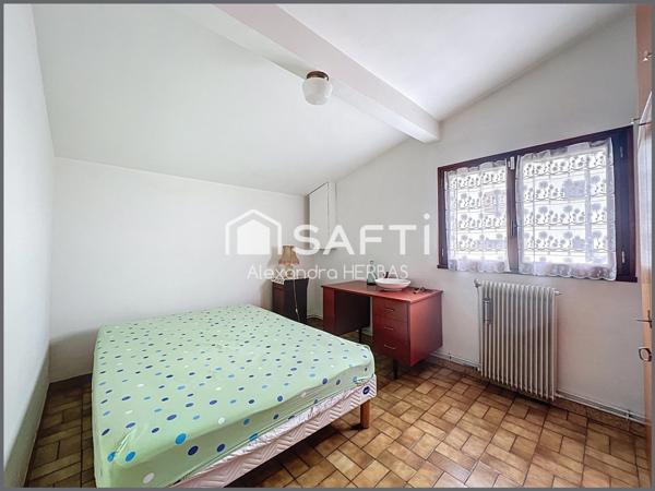 Maison 3 pièces de plain-pied à Pessac – Verthamon, potentiel d’évolution