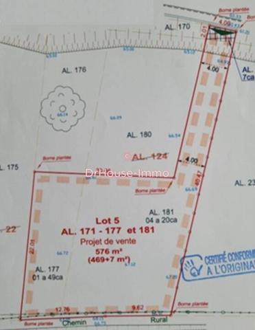 Terrain à vendre de 526 m²